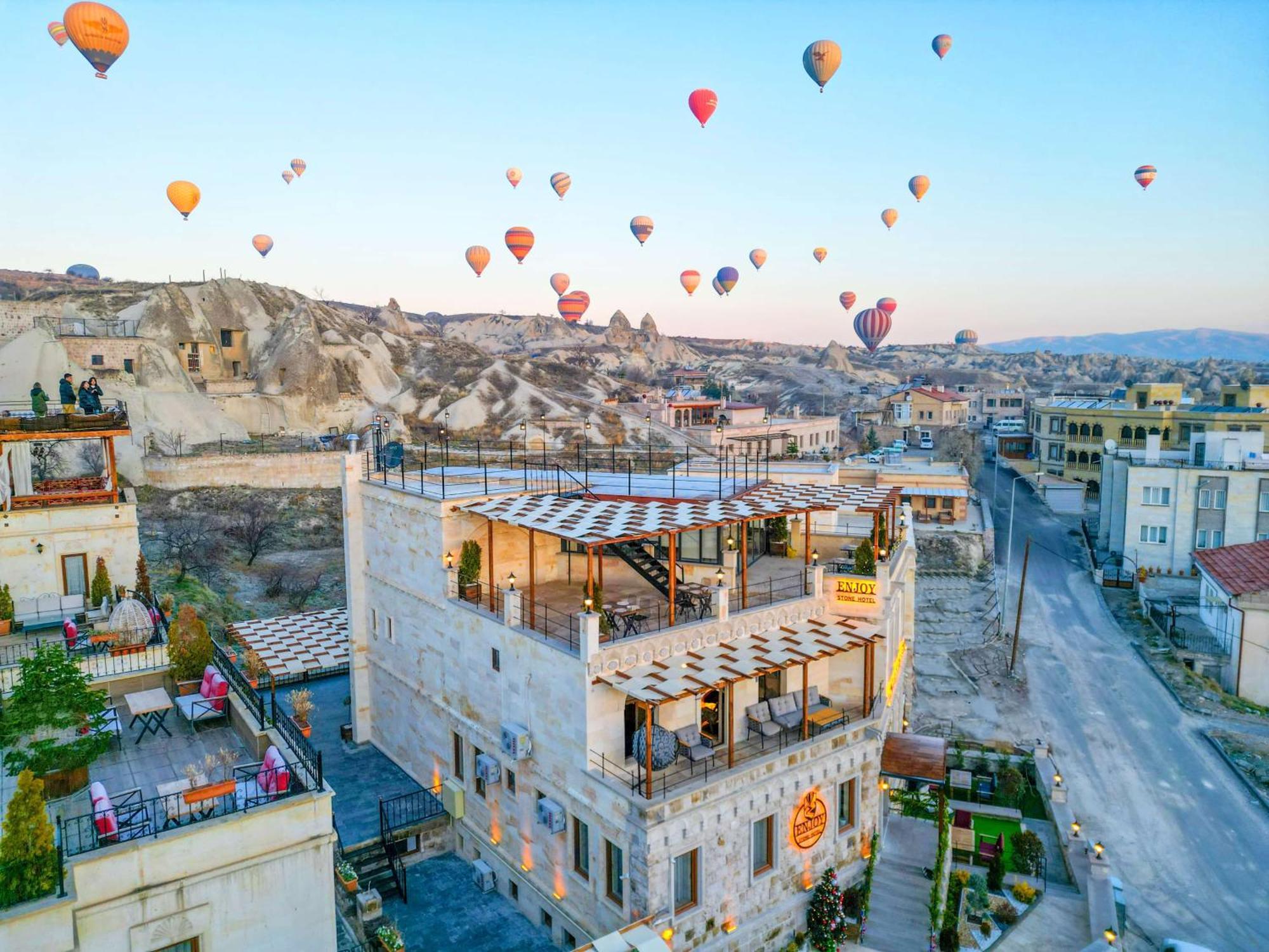 Enjoy Stone Hotel Goreme Exterior foto